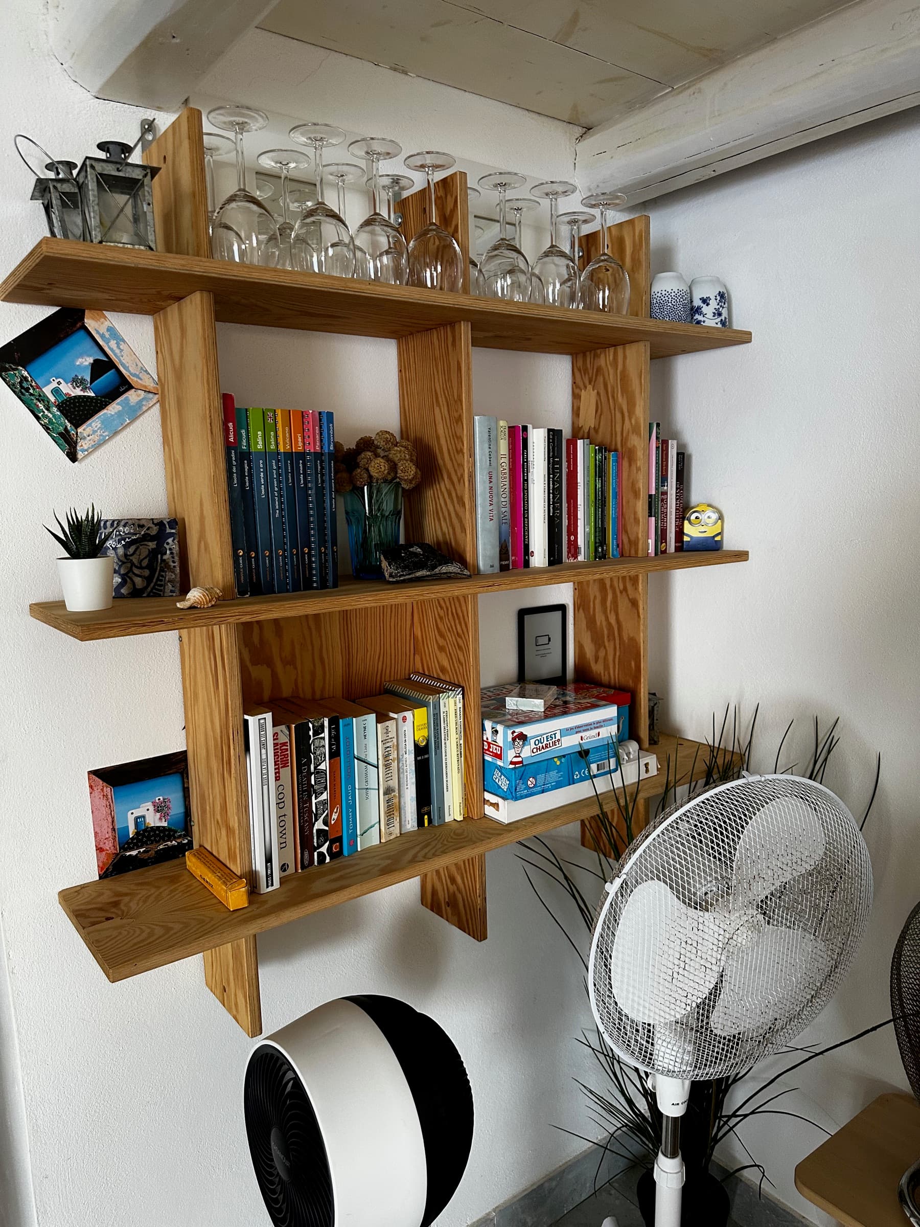 Il soppalco e la zona giorno